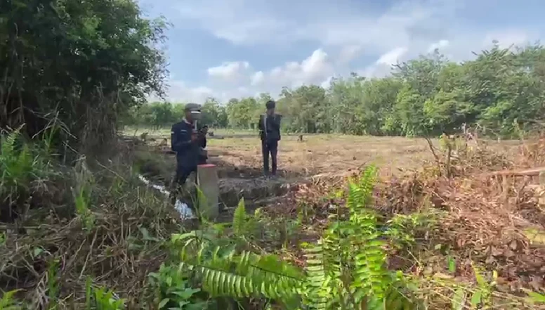 Dokumentasi kegiatan persiapan lahan